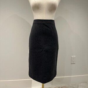 J. Crew Gray Wool Skirt